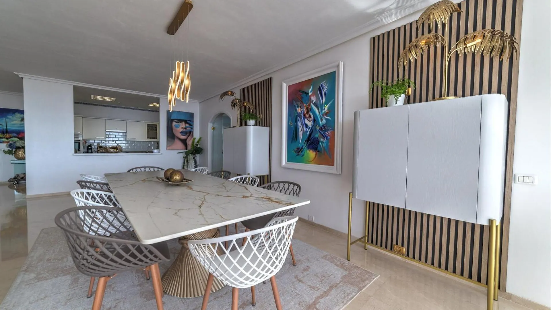 칼라오살바헤 Casa Exotica,1St Sea Line, Marazul Del Sur, Heated Pool 아파트 스페인